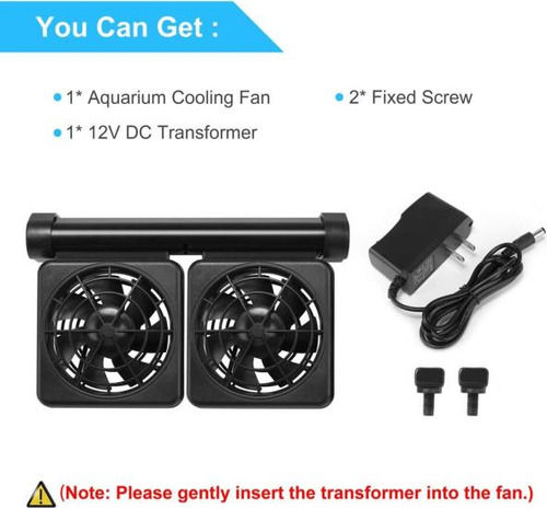 Uply Ventilador De Refrigeración Para Acuario, Ventilador