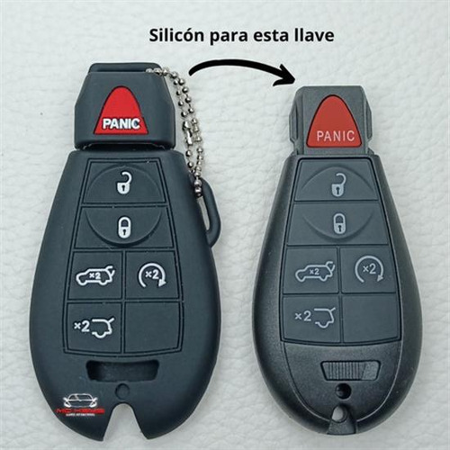 ` Funda De Silicona For Llave Fobik Jeep Commander Grand