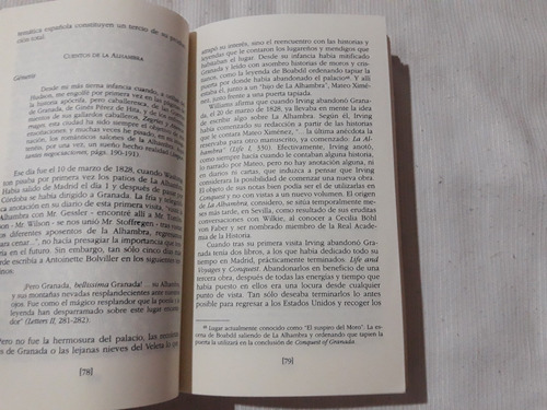 Imagen 7 de 7 de Cuentos De La Alhambra Washington Irving Catedra