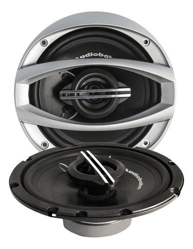 Audiobahn Juego De Bocinas Automóvil De 6.5 3 Vías As63s