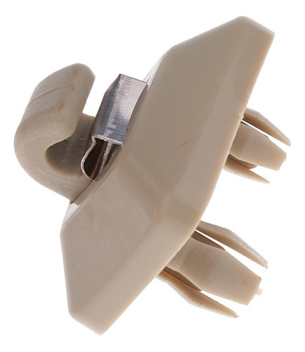 8 Clip De Interior De Parasol Sostenedor Plástico Beige 2