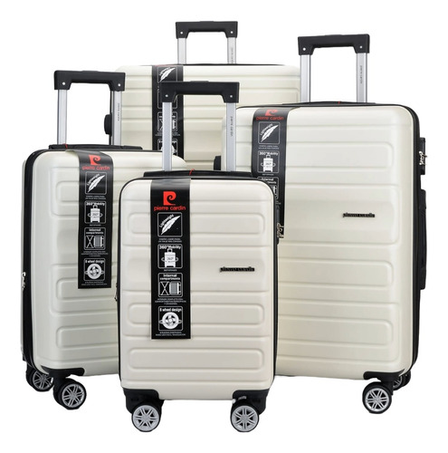 Valija Rigida Expandible Mediana 24´ De Viaje + Candado