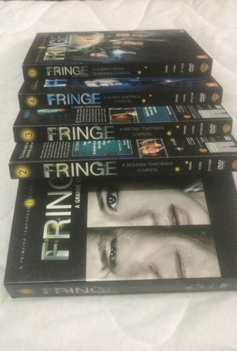 Box Dvd Fringe - Temporadas 1 Ao 5 Temporada Completa-avaria (Usado)