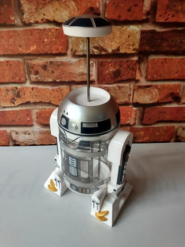 Prensa Francesa Cafetera Star Wars R2d2 | Cuotas sin interés