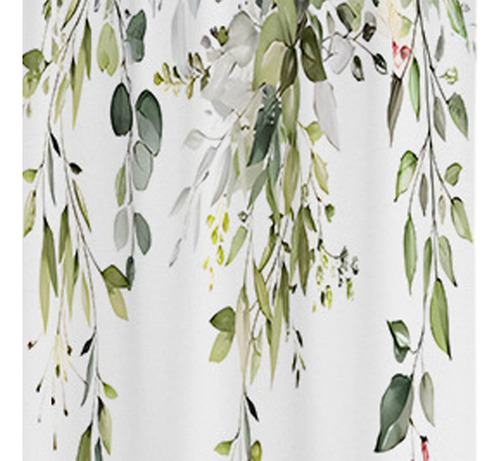 2x Hojas Cortinas De La Ventana Cortinas De 90cmx210cm