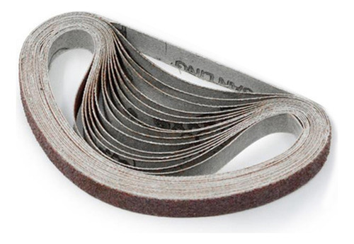 . 10 Cintas Abrasivas De Lijado De Grano 600, 10 X 330 Mm