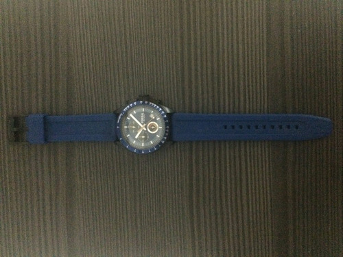 Relógio Masculino Fossil Decker Ch2879 Cor Azul - Original