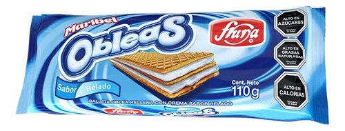 Galletas Obleas Sabor Helado 110g