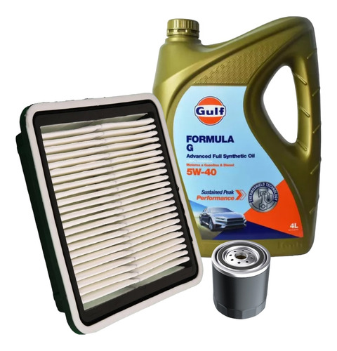 Kit X2 Filtros + Aceite Gulf 5w40 Subaru Outback 2006/2015