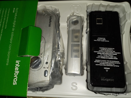 Fechadura Digital Intelbras Com Biometria Fr 220