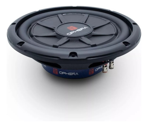 Auto Falante Sub Woofer Ophera Slim 10 250rms Bobina Dupla Cor 4 Ohms