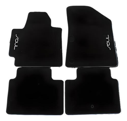 Set De Pisos De Alfombra Kia Soul 2014-2019