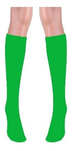 Medias Pantys Verde Pantorrilla Mujer Talla Única