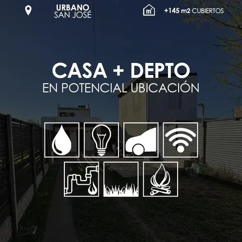 Casa + Depto En San Jose - foto 1