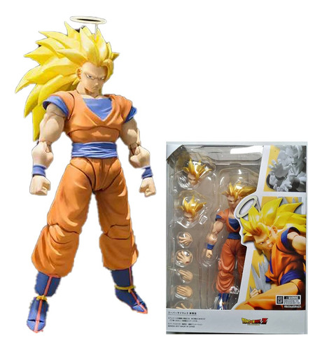 Dragon Ball Z Shf Son Goku Figura Juguete Modelo Regalo 16cm