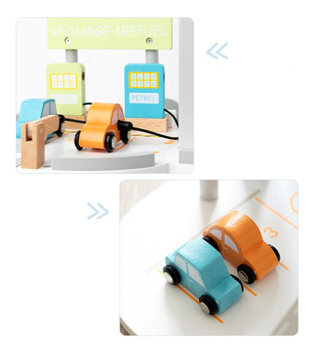 Conjunto De Brinquedos Para Estacionamento De Carro,