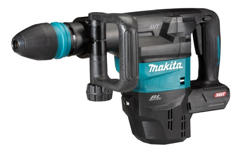 Martelete Rotativo Rompedor Sds-max 40v Makita Hm001gz Cor Azul-turquesa