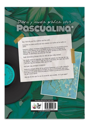 Agenda Pascualina 2023 - Beyond Her Green Eyes - Paulina