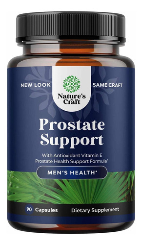 Soporte De Próstata Con Saw Palmetto (90 Cápsulas) Hecho E.u Sabor Sin Sabor