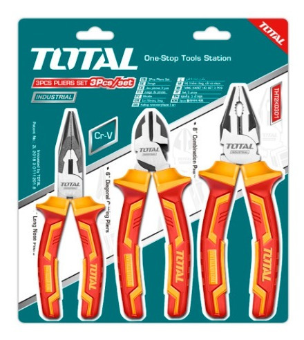 Set Alicates Aislados Total/1000v/cr-v