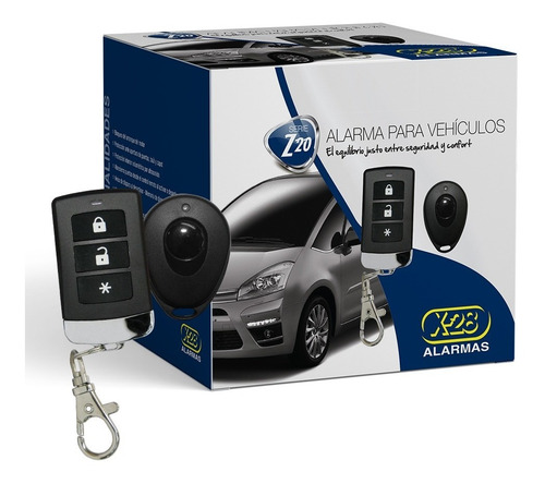 Alarma Auto X-28 Z20 Rs Sirena Presencia Volumétrica Pánico