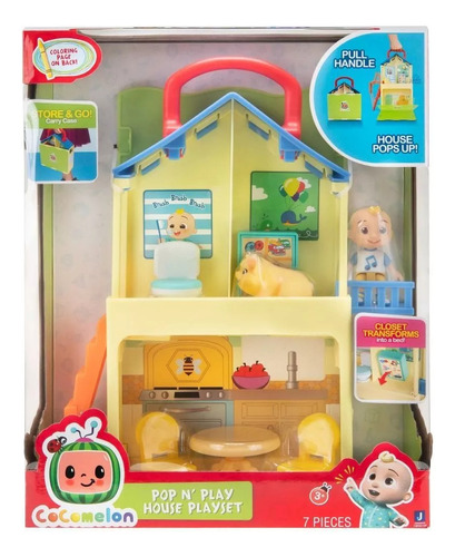 Pop N 'play House Deluxe Playset Cocomelon