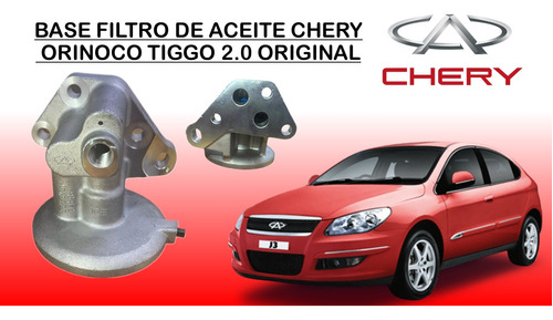 Base Filtro De Aceite Chery Orinoco Tiggo 2.0 Original 