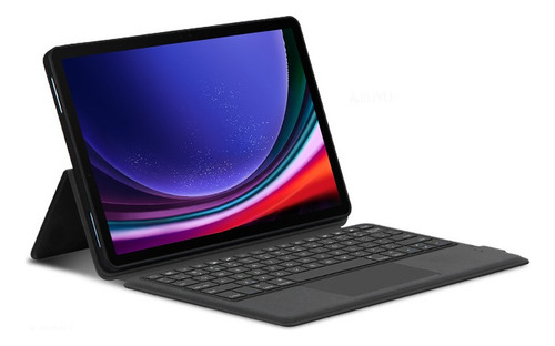 Zy Funda Tipo Libro Con Teclado Para Samsung Galaxy Tab S9