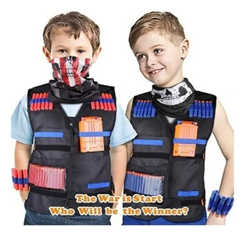 A Juego De 2 Piezas De Accesorios Chaleco Táctico For Ni
