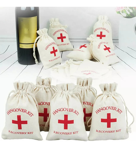 Para Kit De 50 Bolsas Para Regalos De Boda Y Resaca Para