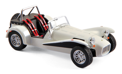 Miniatura Norev Caterham Super Seven 1979 Escala 1/43 Branco