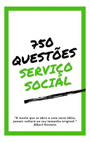 Apostila Concursos Serviço Social 750questões - 100% Digital