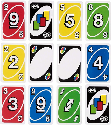 Cartas Uno Gigante Juego De Mattel Original Juego De Mesa