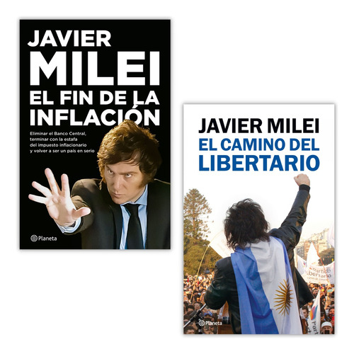 Pack El Fin De La Inflación Y Camino Del Libertario - Milei