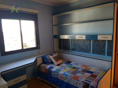 Apartamento Todo Planejado Com 3 Dormitórios E 2 Vagas À Venda Por R$ 750.000 - Centro - Suzano/sp - Ap0370