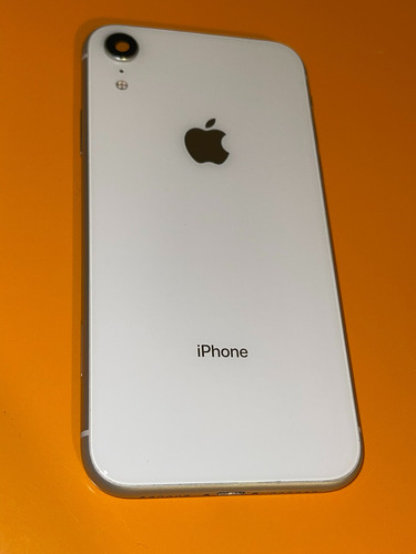 Carcasa Tapa Trasera iPhone XR Blanco Original C/ Flex