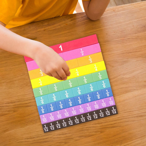Nuevo Tiras De Fracciones For Aprender Materiales