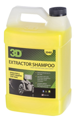 Shampoo Extractor 3d-baja Espuma - Para Máquinas 3d