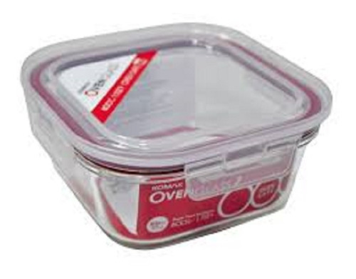 Contenedor Hermetico Oven Glass De Vidrio Templado 800ml