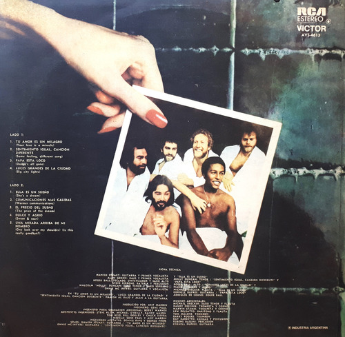 Average White Band Calidas Comunicaciones R&b Funk - Lp R
