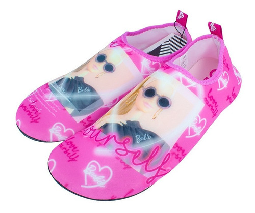 Imagen 3 de 4 de Aqua Shoes Niña Barbie Rosado Moletto