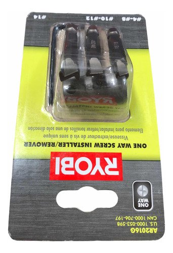 Kit Extractor Unidireccional 3 Pza Instala/ Retira Tornillos