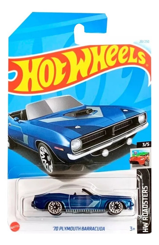 Genial Auto 70 Plymouth Barracuda Hot Wheels Coleccion Road