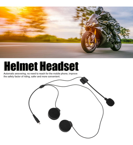 Accesorios Para Motocicletas, Casco Y Audífonos M7, Seguro