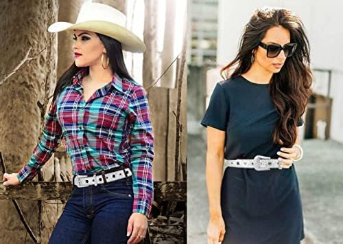 Cinturones Delgados Con Diamantes De Imitación Para Mujer Ci