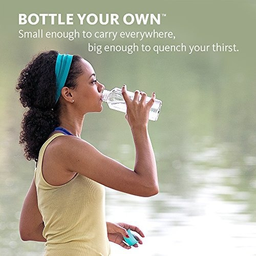 Imagen 3 de 5 de Aquasana Botellas De Agua De Vidrio Y Tapa Sin Bpa, 18 Oz, P