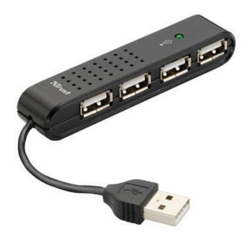 Conector Para 4 Puertos Usb Trust Vecco