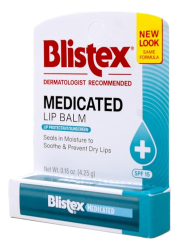 Blistex Protector Labial Medicado Con Spf 15 De 4.25gr