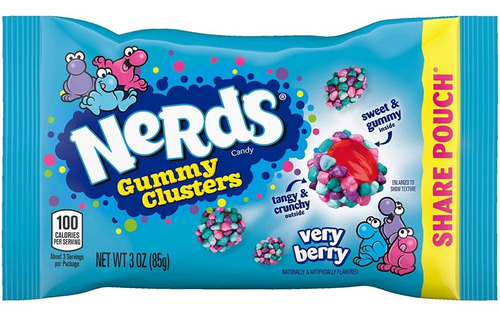 Nerds Gummy Clusters Mora Azul