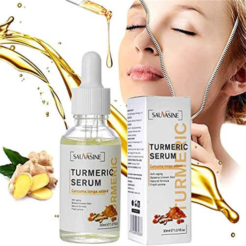 Sérum Facial Reparador De Cúrcuma Reduzir Linhas Finas Hidra